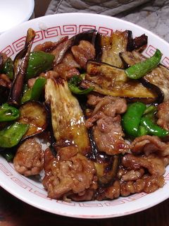簡単! なすと豚肉の甘辛炒め/スタミナ丼-レシピのメイン写真