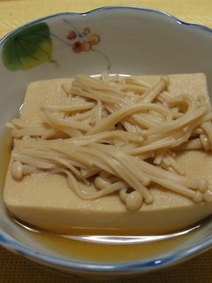 高野豆腐とエノキの簡単煮(^・^)-レシピのメイン写真