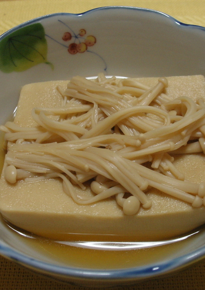 高野豆腐とエノキの簡単煮(^・^)-レシピのメイン写真