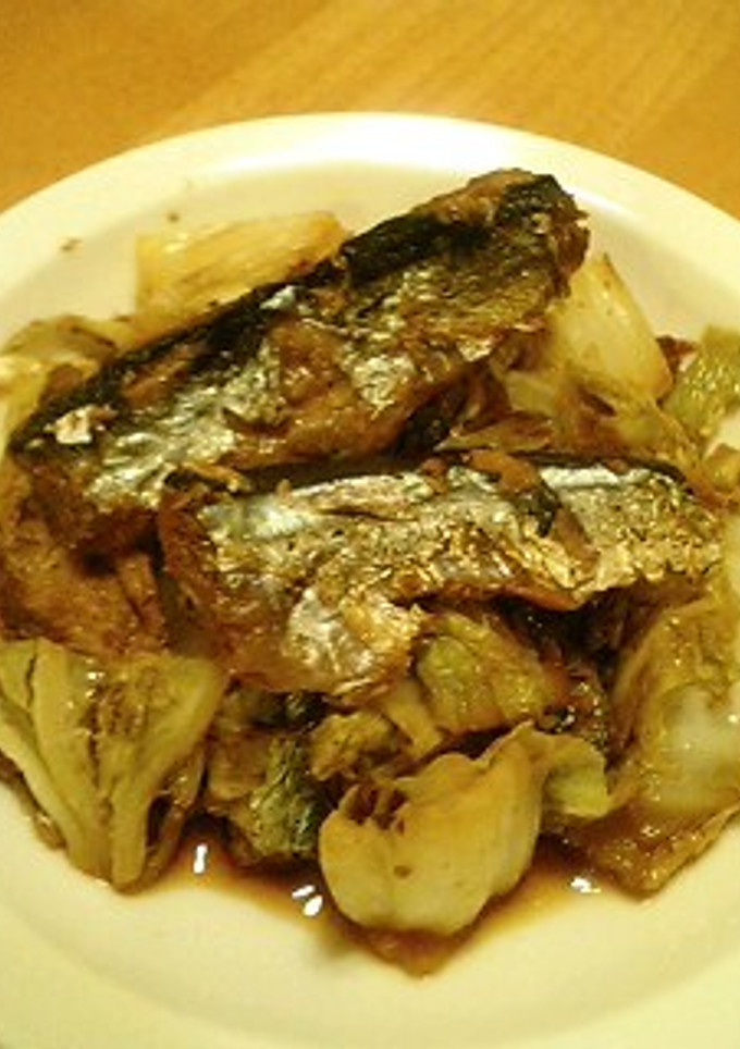 キャベツとさんまの蒲焼き缶だけで♡-レシピのメイン写真