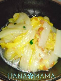 白菜と梅干しのゴマ昆布茶和え-レシピのメイン写真