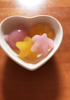 簡単カルピスでグミ-レシピのメイン写真