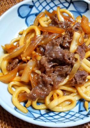 バラ焼きうどん-レシピのメイン写真