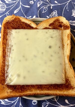 ハマる!味噌チーズトースト-レシピのメイン写真