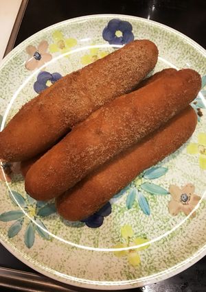 黒糖揚げパン-レシピのメイン写真