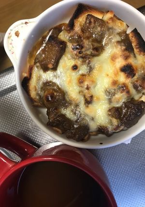 カレーパングラタン-レシピのメイン写真