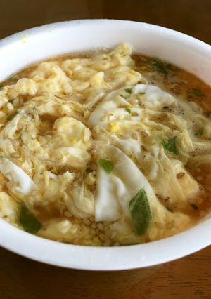 溶き卵のカップラーメン-レシピのメイン写真