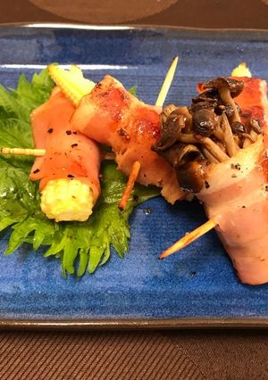 えのきとヤングコーンのベーコン巻き！-レシピのメイン写真
