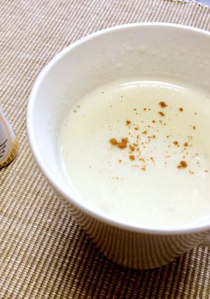 忙しい朝にも休憩にも！ホットバナナ豆乳♪-レシピのメイン写真