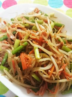 ニンニクの芽とベーコンの野菜炒め-レシピのメイン写真