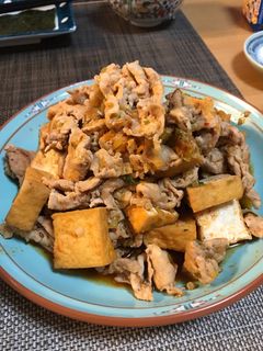 豚肉と厚揚げのピリ辛炒め-レシピのメイン写真