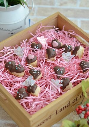 バレンタインに♡簡単チョコパイ-レシピのメイン写真
