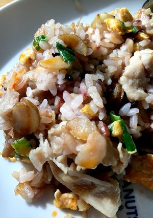 ゴボウ炒飯-レシピのメイン写真