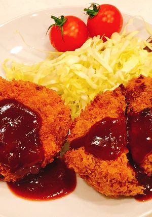 免疫力向上！蓮根入シャキシャキメンチカツ-レシピのメイン写真