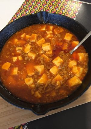 簡単！楽々アツアツ麻婆豆腐-レシピのメイン写真