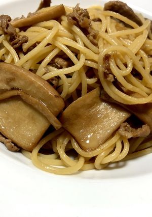 豚肉とエリンギの和風パスタ-レシピのメイン写真