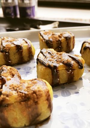 大人バレンタイン♡シナモンスイートポテト-レシピのメイン写真