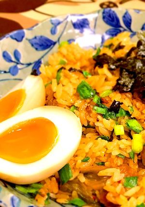 韓国風キムチチャーハン-レシピのメイン写真