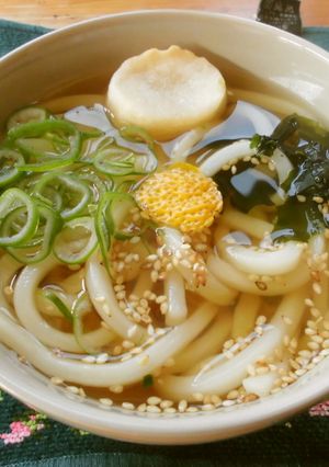 本当にさっぱりした味の柚子ポン酢うどん♪-レシピのメイン写真
