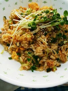 簡単★しょうが焼風炒飯★ひとりぶん-レシピのメイン写真