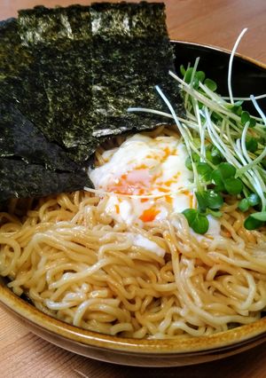ラ王(日清食品)で簡単油そば-レシピのメイン写真