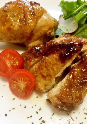 簡単に！鶏の照り焼き（照り焼きチキン）-レシピのメイン写真
