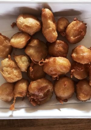 サツマイモの芋天-レシピのメイン写真