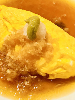 おろしわさび醤油ソース☆プレーンオムレツ-レシピのメイン写真