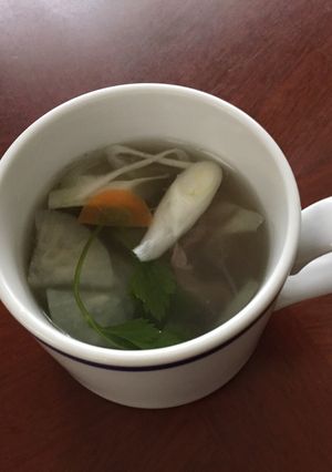 砂肝の滋味スープ-レシピのメイン写真