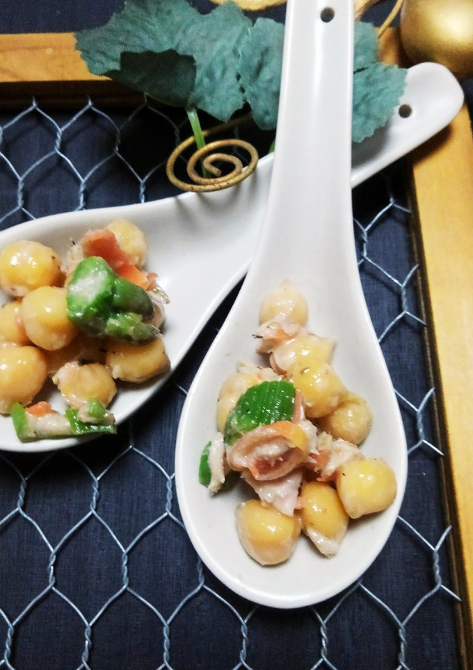 ちょっとお洒落な《ひよこ豆のサラダ》-レシピのメイン写真
