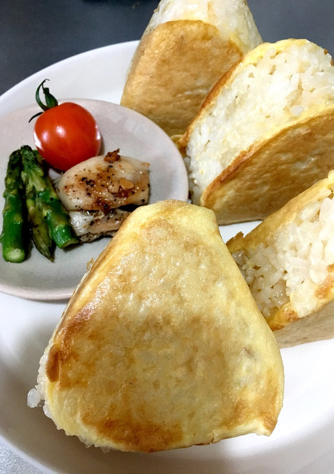 だんなさん思い出の☆卵焼きおにぎり-レシピのメイン写真