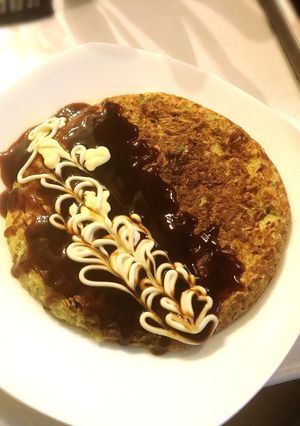 え！具が無いの？ヘルシーなお好み焼き-レシピのメイン写真