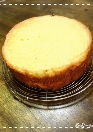 21㎝丸型米粉のレモンシフォンケーキ-レシピのメイン写真
