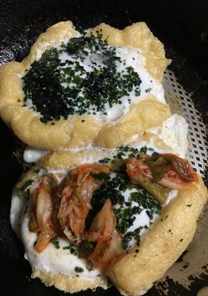 タンパク質 アレンジ目玉焼き-レシピのメイン写真