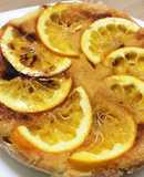 お正月明け 橙のケーキ お飾りの橙で