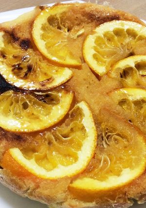 お正月明け 橙のケーキ お飾りの橙で-レシピのメイン写真