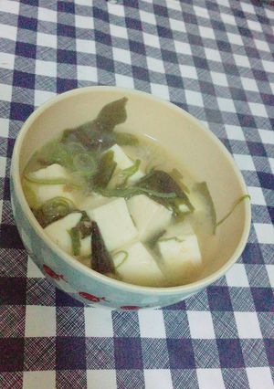 お豆腐のみそしる！簡単！-レシピのメイン写真