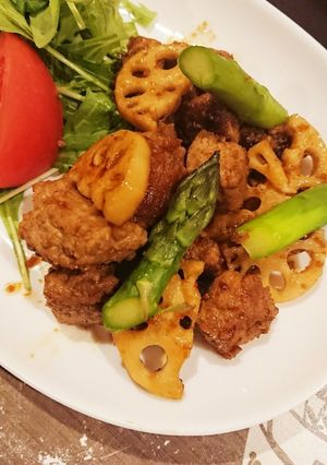 節約!豚挽き肉のサイコロステーキ-レシピのメイン写真