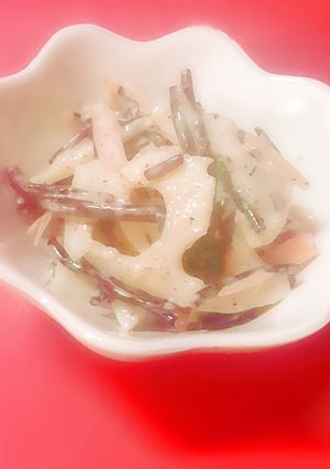 ひじきとレンコンのうまうまマヨサラダ-レシピのメイン写真