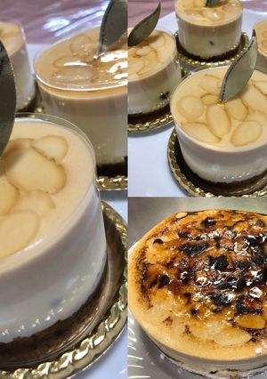 キャラメル＆マスカルポーネムースケーキ-レシピのメイン写真