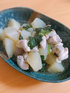 柔らか♡大根と鶏肉の煮物-レシピのメイン写真