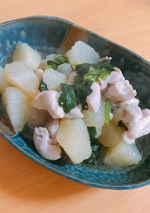 柔らか♡大根と鶏肉の煮物-レシピのメイン写真