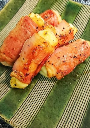チーズとお麩のベーコン巻き-レシピのメイン写真