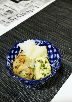 米粉で青のりの揚出し-レシピのメイン写真