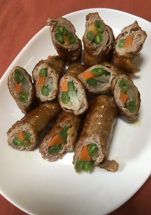 野菜の肉巻き-レシピのメイン写真