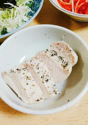 糖質制限！簡単！しっとり鶏ムネ肉ハム-レシピのメイン写真