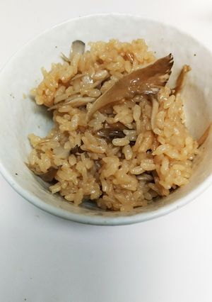 まいたけご飯-レシピのメイン写真
