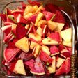 紅白サラダ(紅芯大根と赤大根、りんご)