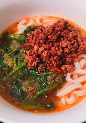 簡単☆担々麺うどん-レシピのメイン写真