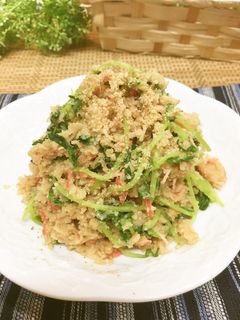 10分で完成!超簡単♡豆苗とおからの煮物-レシピのメイン写真